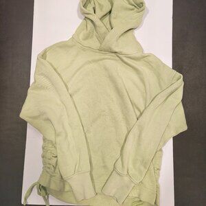 Women's Aerie Offline Light Pastel Green Drawstring Hoodie Soft Small